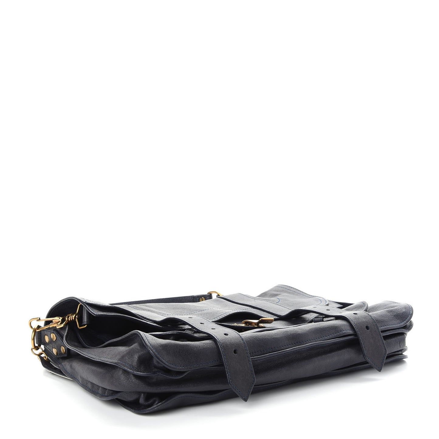 Lambskin Large PS1 Satchel Midnight