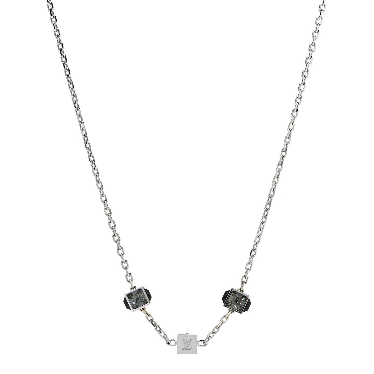 Swarovski Gamble Short Necklace Silver