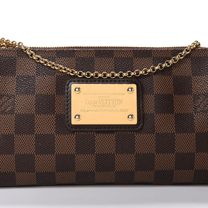 Louis Vuitton Damier Ebene Eva Clutch 7 of 12