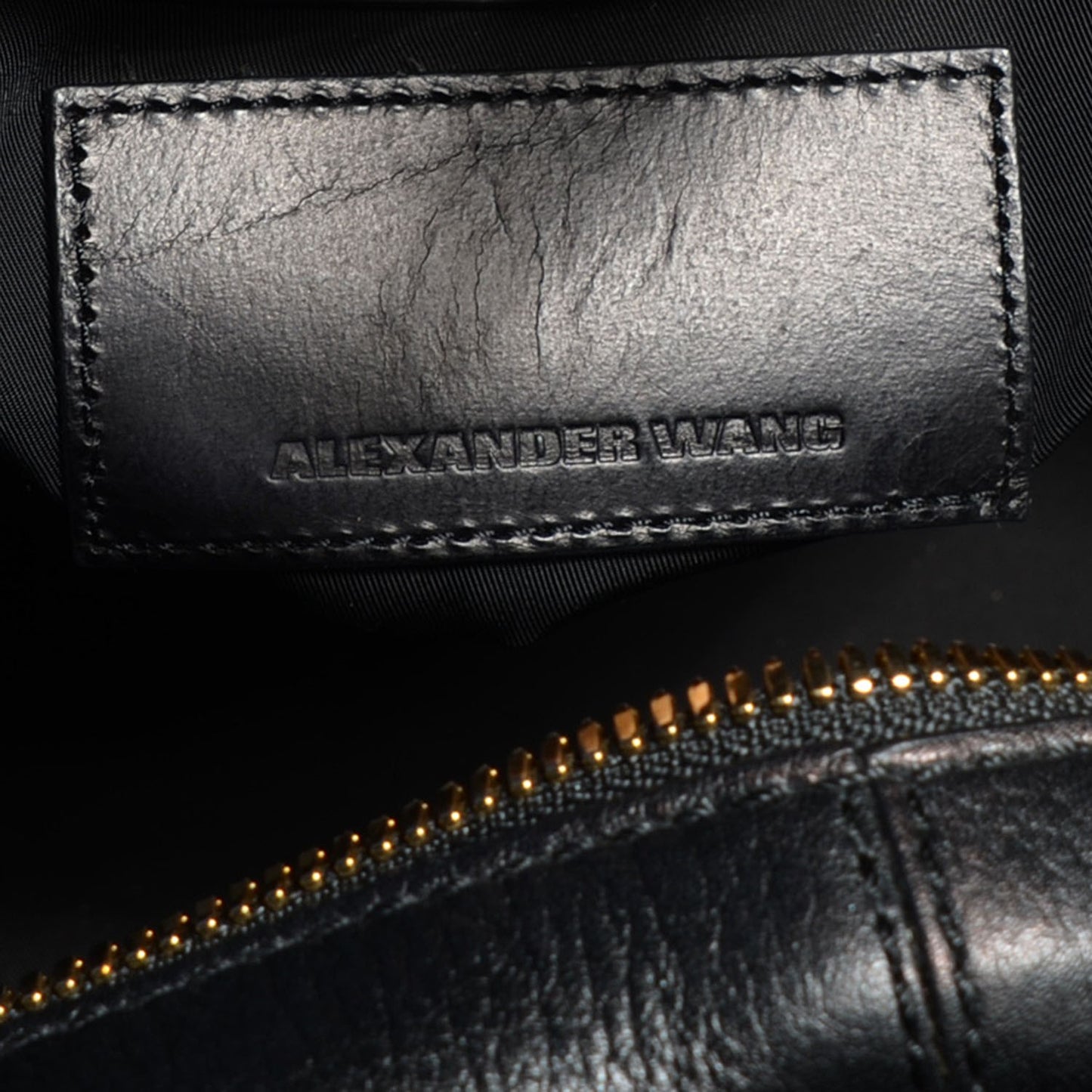 Calfskin Pelican Satchel Black