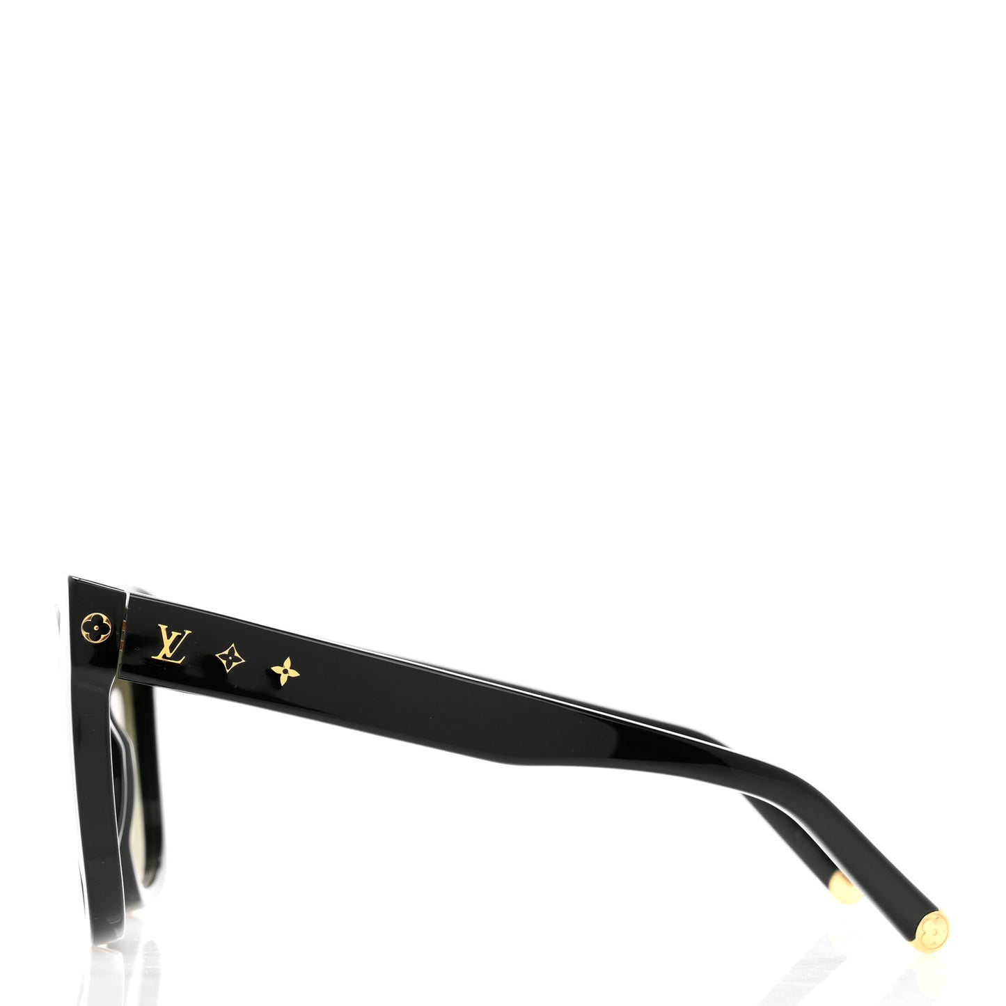 Acetate My Monogram Cat Eye Sunglasses Z1729W Black