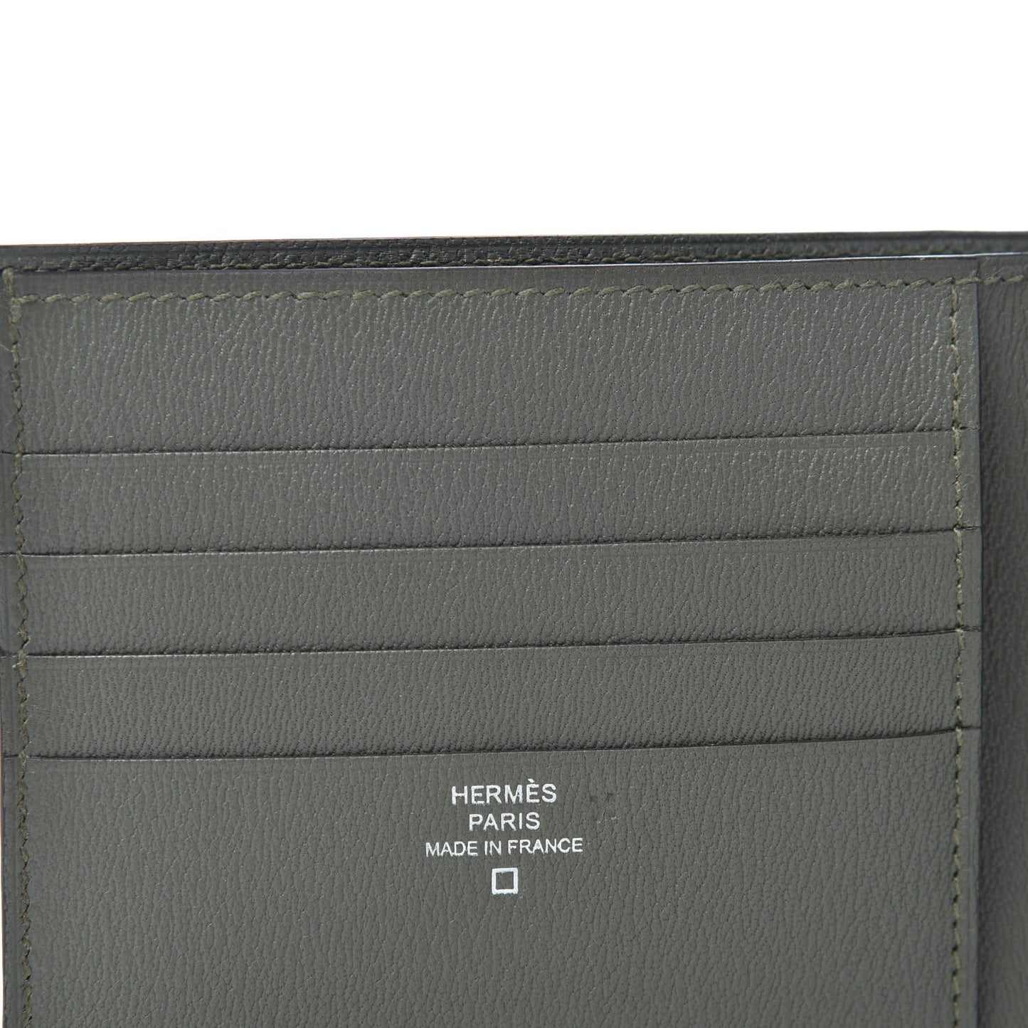Shiny Alligator MC2 Copernic Compact Wallet Gris Tourterelle