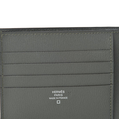Hermes Shiny Alligator MC2 Copernic Compact Wallet Gris Tourterelle 6 of 6