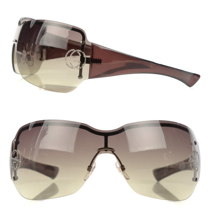 Gucci Crystal GG Sunglasses 1825/S/Strass Brown 1 of 5
