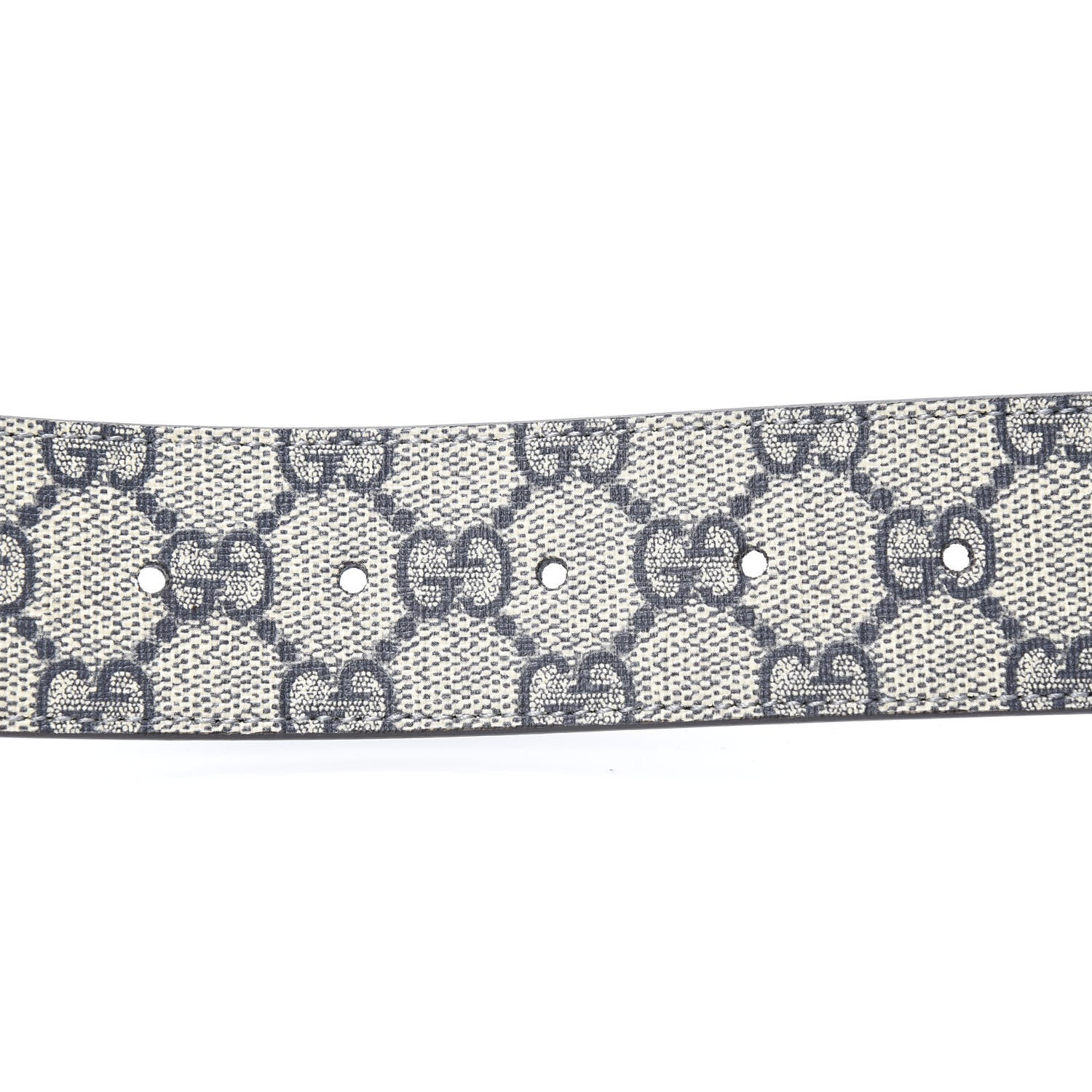 Gucci GG Plus Monogram Interlocking G Belt 105 42 Navy 4 of 5