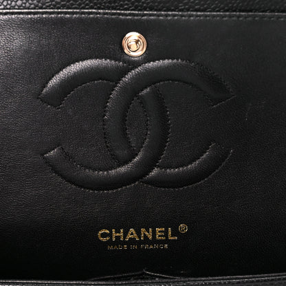 Chanel Caviar Quilted Medium Double Flap Black 6 of 11