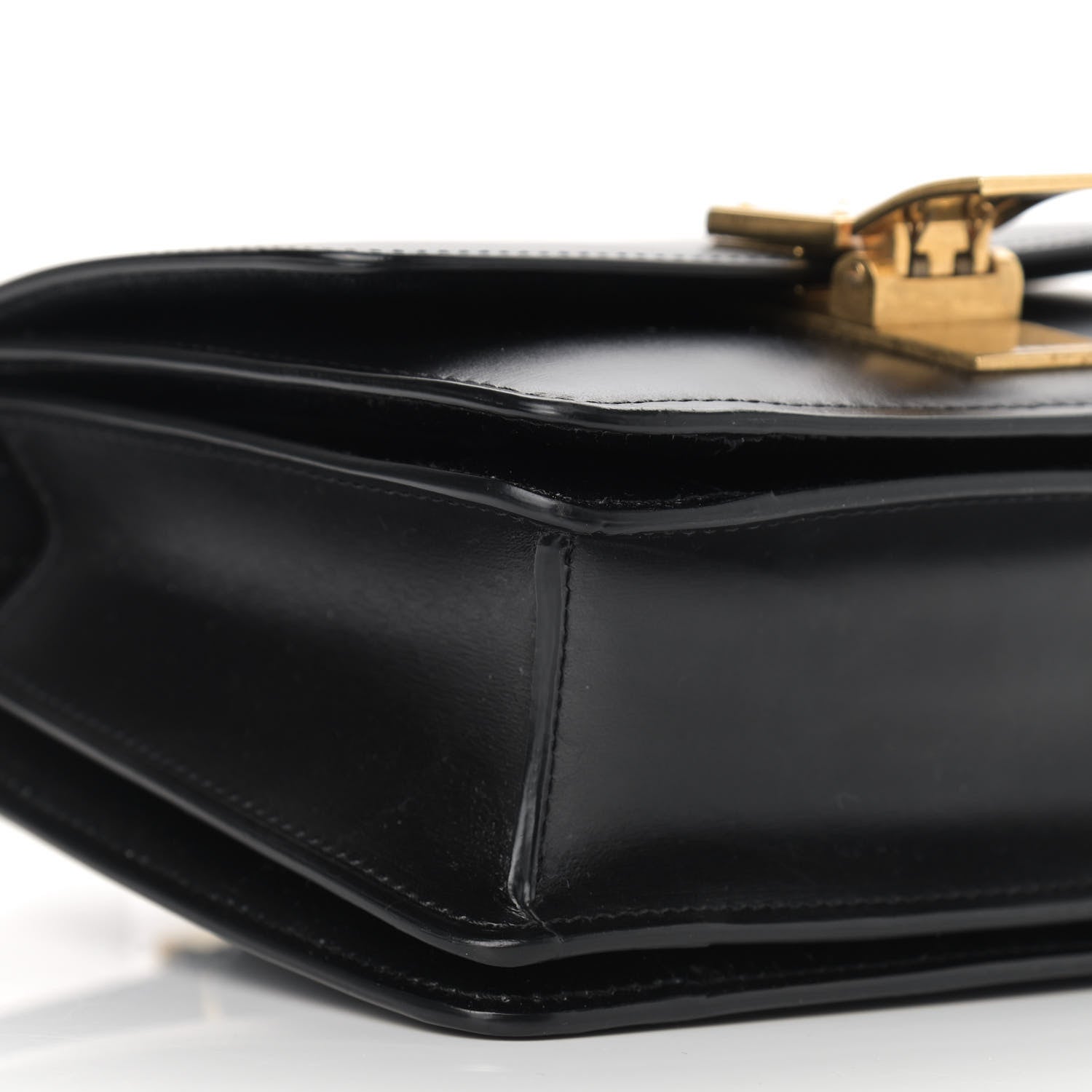 Celine Box Calfskin Small Classic Box Flap Bag Black 5 of 10
