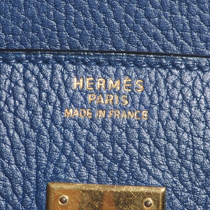 Hermes Ardennes Birkin 35 Brighton Bleu 5 of 9