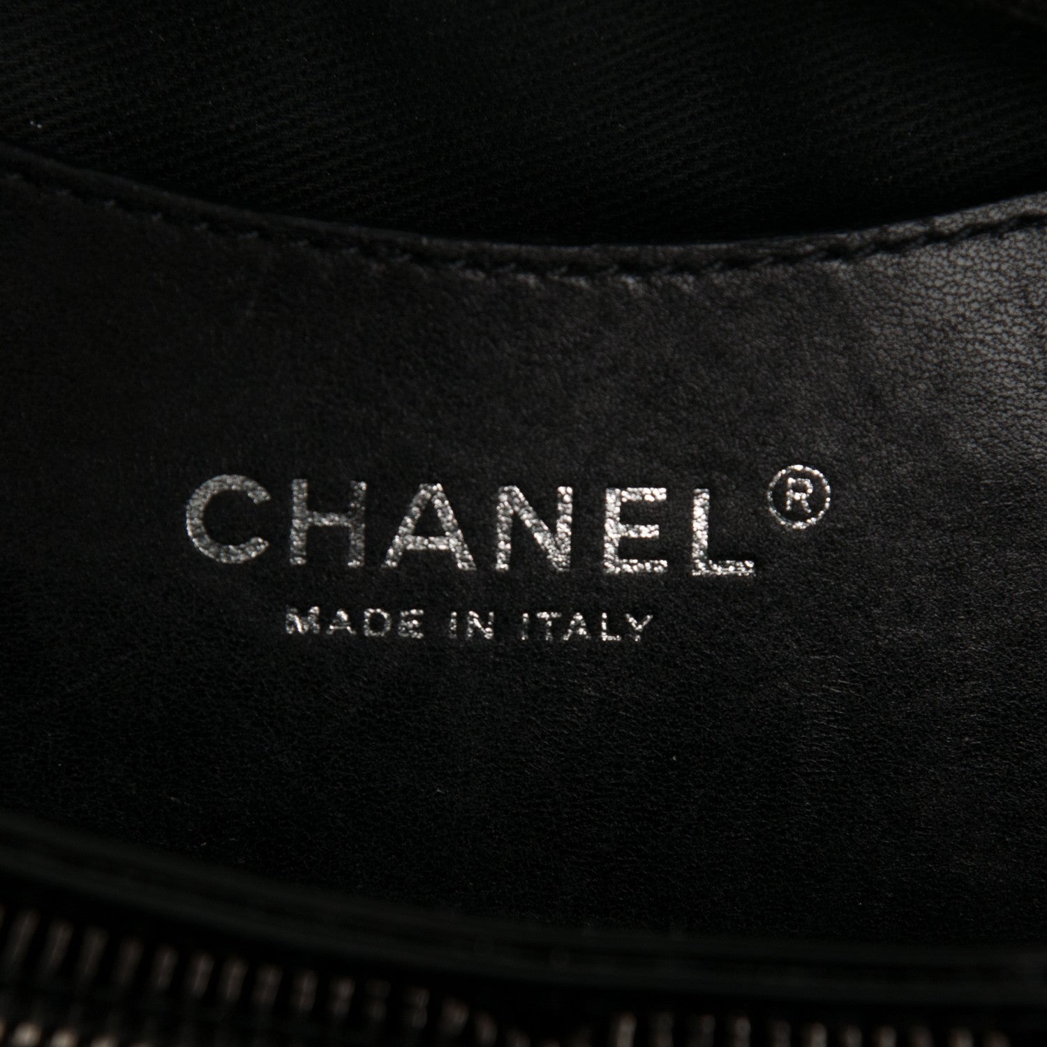 Chanel Patent Quilted Medium Just Mademoiselle Black 6 of 7