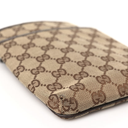 Gucci Monogram Web Mini Messenger Bag Dark Brown 9 of 11
