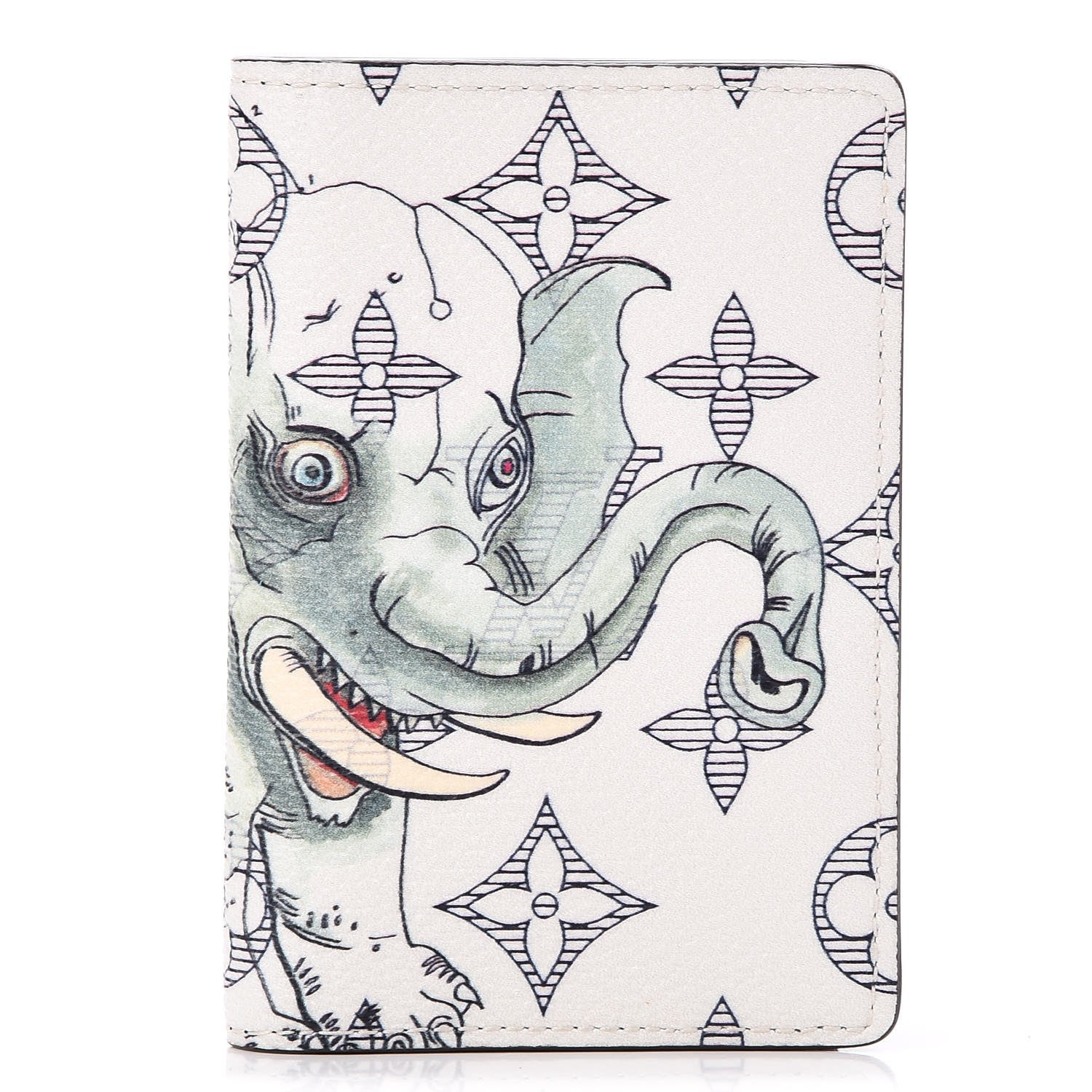 Louis Vuitton Savane Monogram Chapman Pocket Organizer White 1 of 8