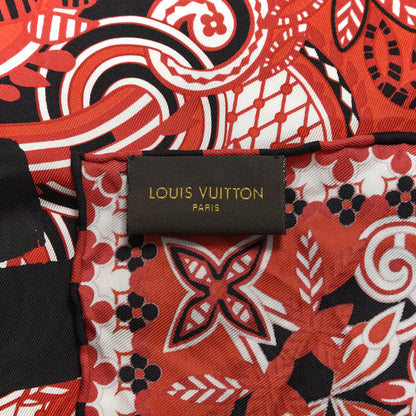 Louis Vuitton Silk LV Bandana Scarf Coquelicot 3 of 4