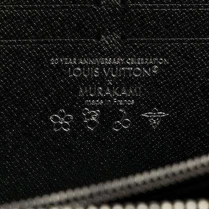 Louis Vuitton LV X TM Monogram Multicolor Clemence Wallet Black 6 of 7