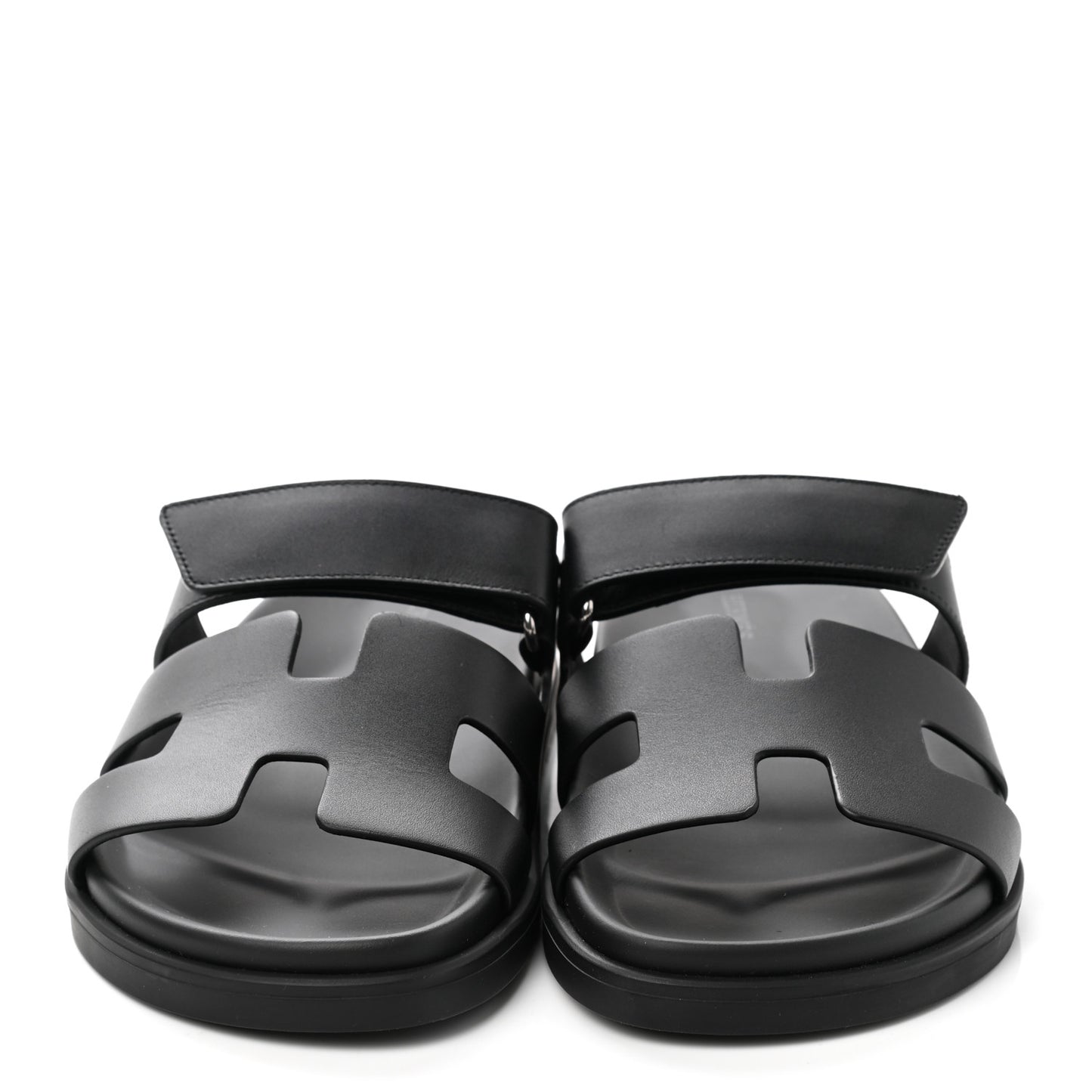 Calfskin Womens Chypre Sandals 38 Black