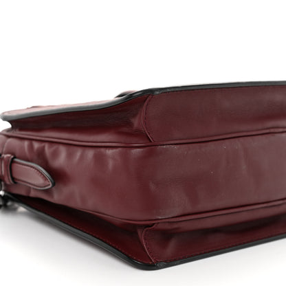 Bottega Veneta Nappa Intrecciato Medium Camera Shoulder Bag Barolo 10 of 11