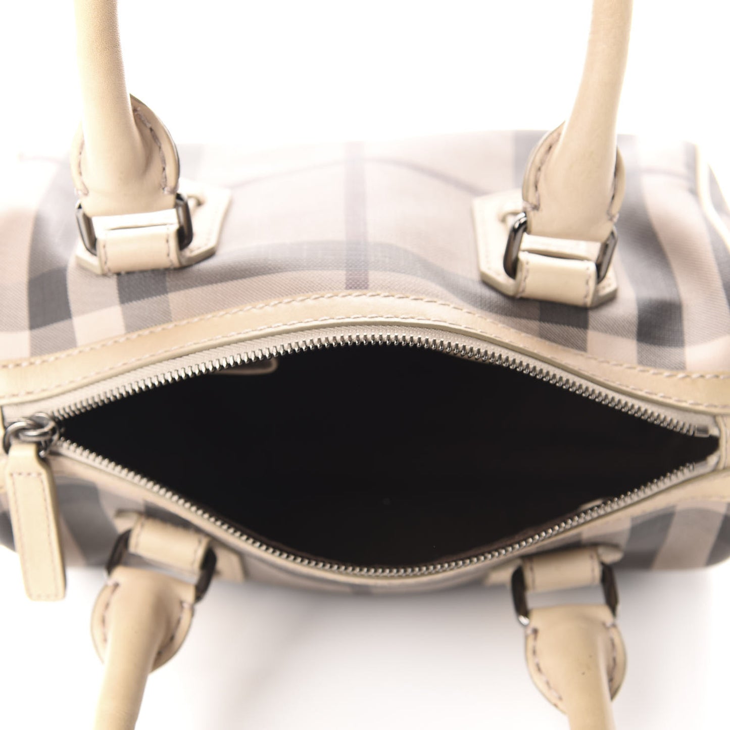 Smoked Check Small Chester Bowling Bag Trench