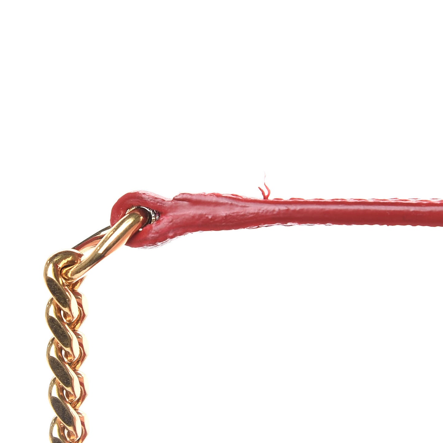 Grain De Poudre Matelasse Monogram Mini Lou Camera Bag Eros Red