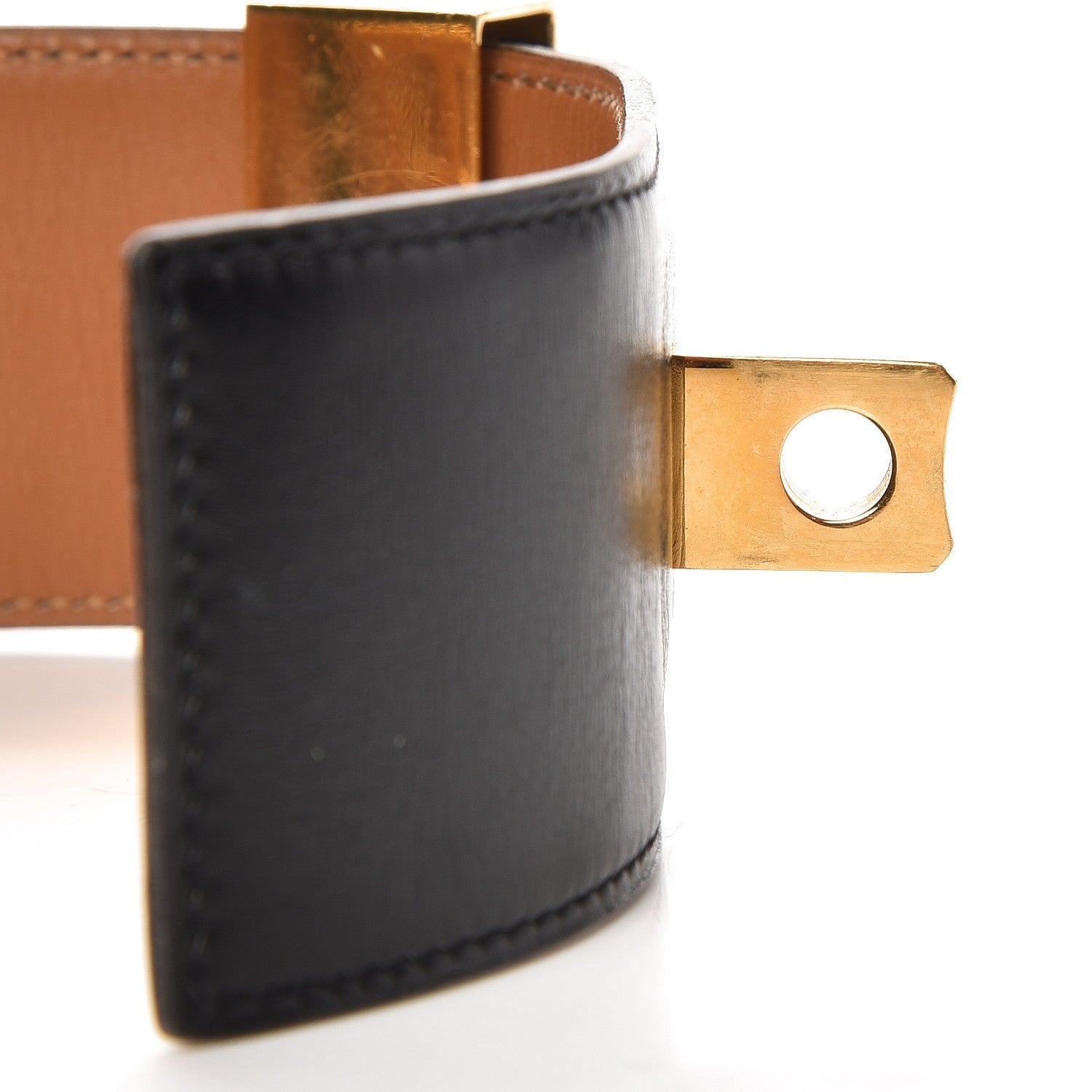 Hermes Box Collier De Chien CDC Belt 70 Black 8 of 8