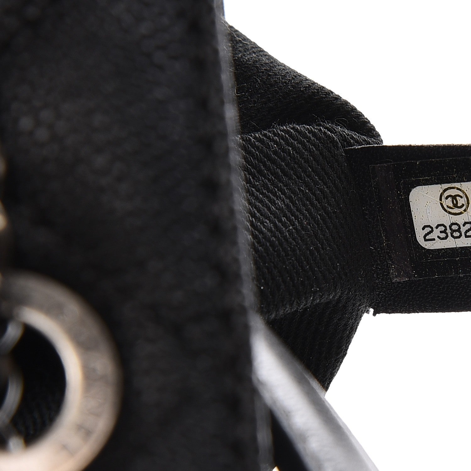 Chanel Caviar Quilted Small CC Bucket Bag Black 7 of 7