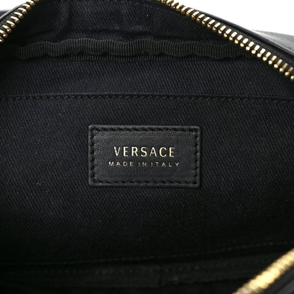 Versace Nappa Barocco Quilted Vanitas Medea Belt Bag Black 6 of 10