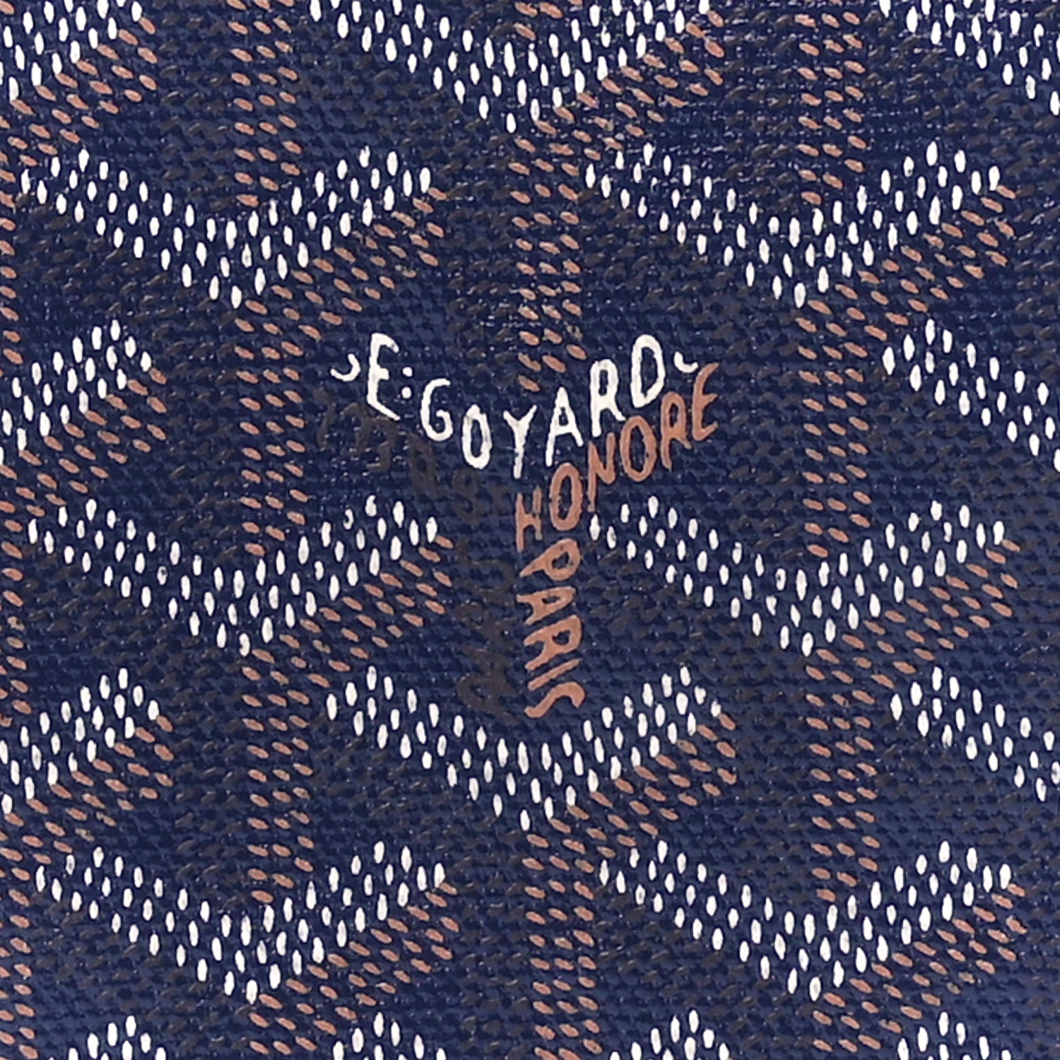 Goyard Goyardine Senat Pochette PM Navy 8 of 11