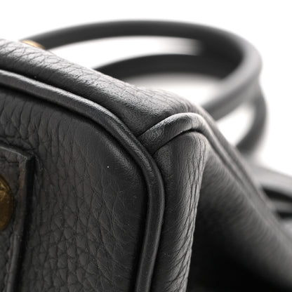 Hermes Togo Birkin 25 Black 14 of 16