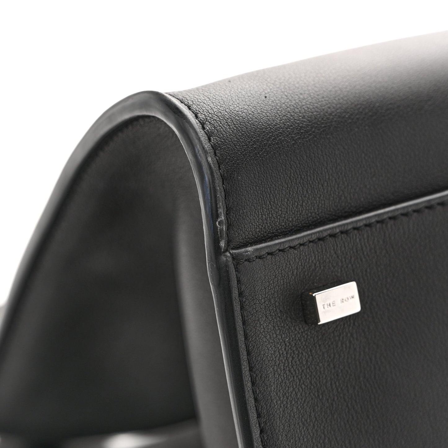 Polished Saddle Calfskin Soft Margaux 17 Black