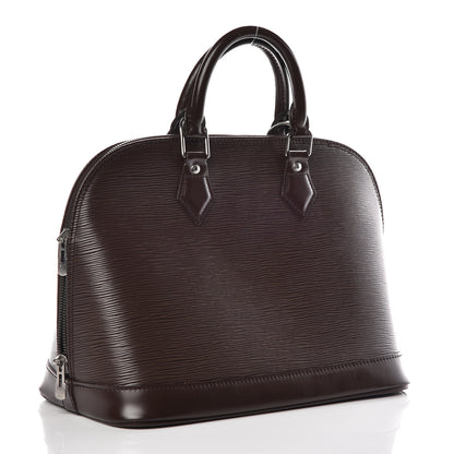 Louis Vuitton Epi Alma PM Moka 3 of 10