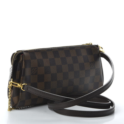 Louis Vuitton Damier Ebene Eva Clutch 3 of 12