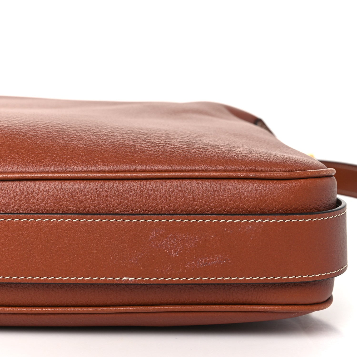 Celine Supple Calfskin Medium Romy Shoulder Bag Tan 11 of 11