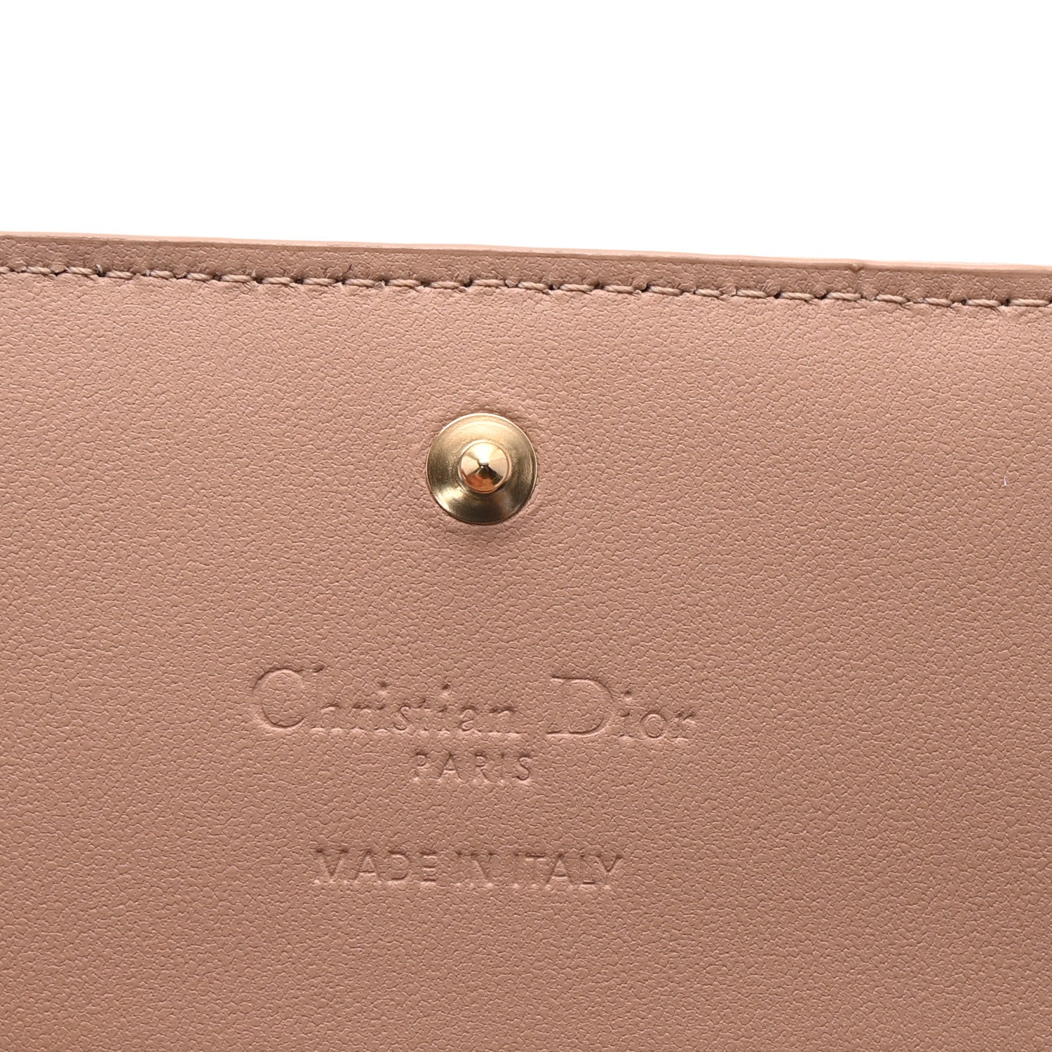 Christian Dior Calfskin Cannage Mini Lady Dior Wallet Fard 6 of 8