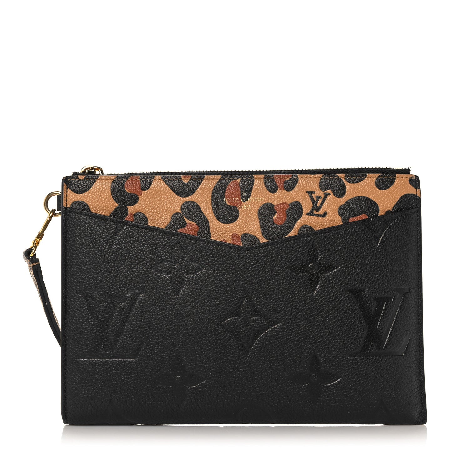 Empreinte Monogram Giant Wild at Heart Pochette Melanie MM Black