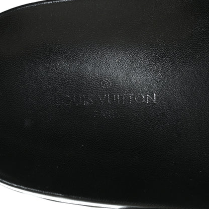 Louis Vuitton Calfskin New Wave Bom Dia Mule Sandals 40 Black 7 of 8