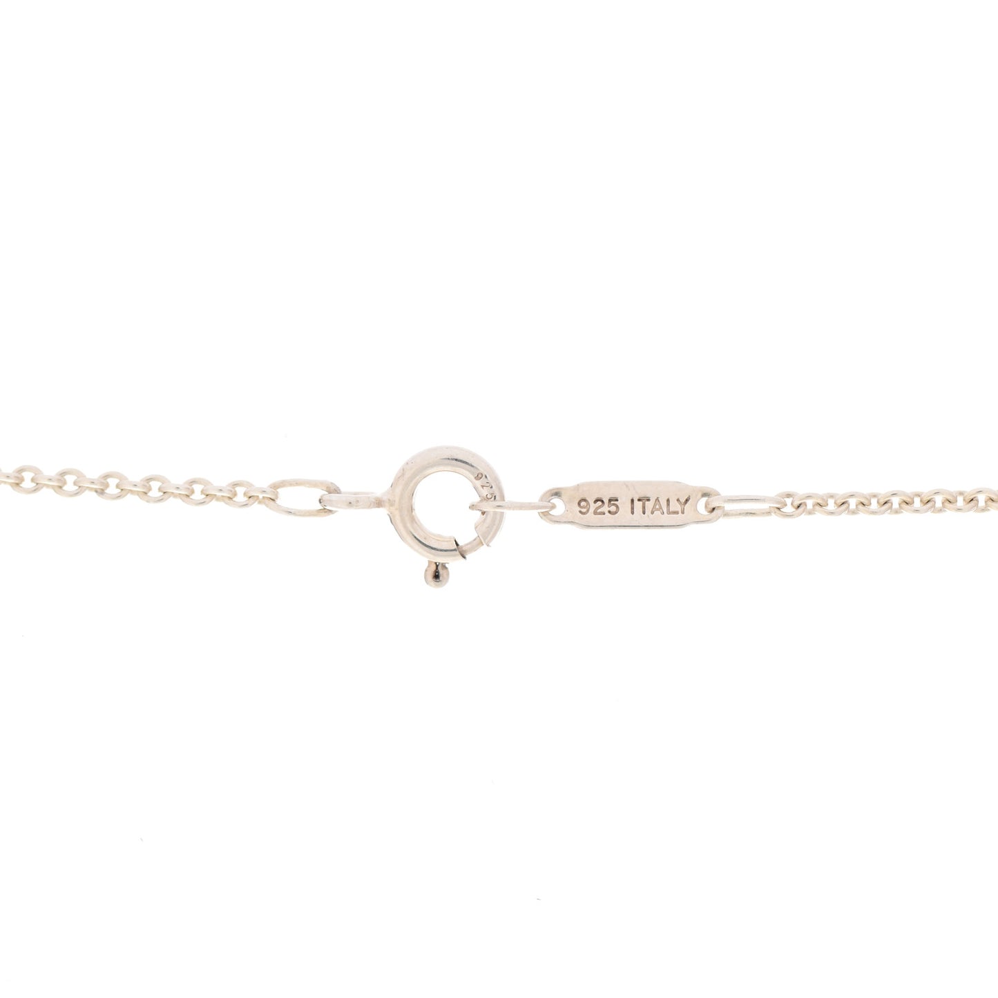 Sterling Silver 1837 Triple Tag Lariat Necklace