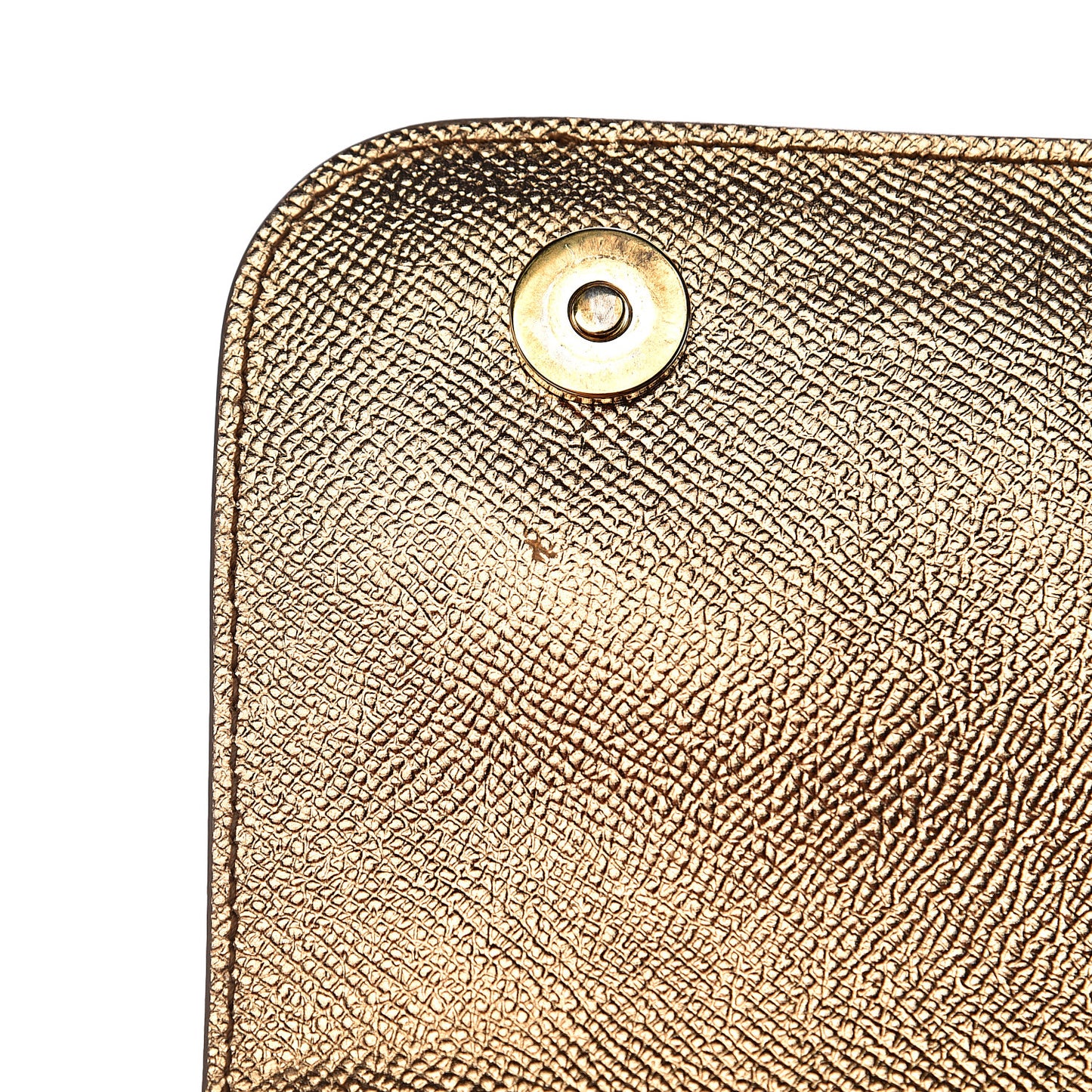 Metallic Dauphine Medium Miss Sicily Satchel Gold