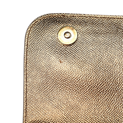 Dolce & Gabbana Metallic Dauphine Medium Miss Sicily Satchel Gold 8 of 11