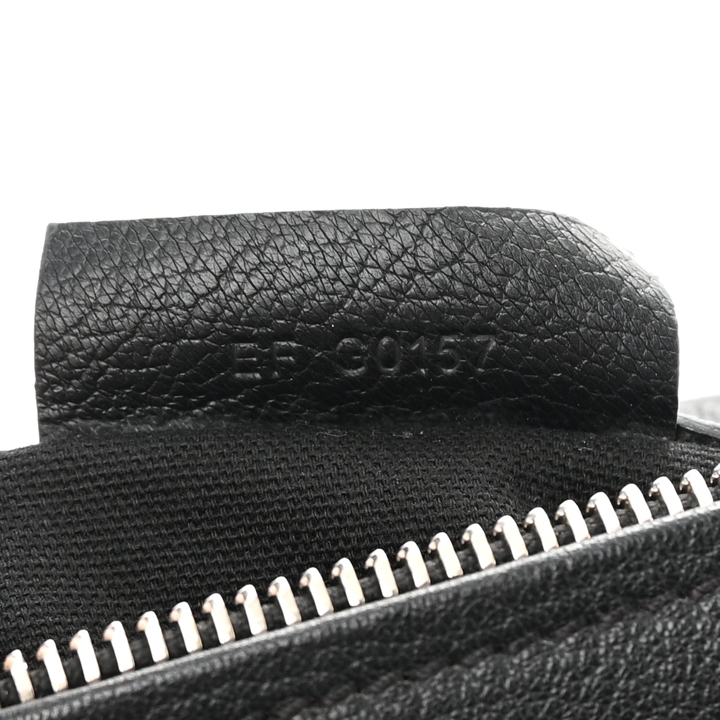 Sugar Goatskin Small Pandora Black