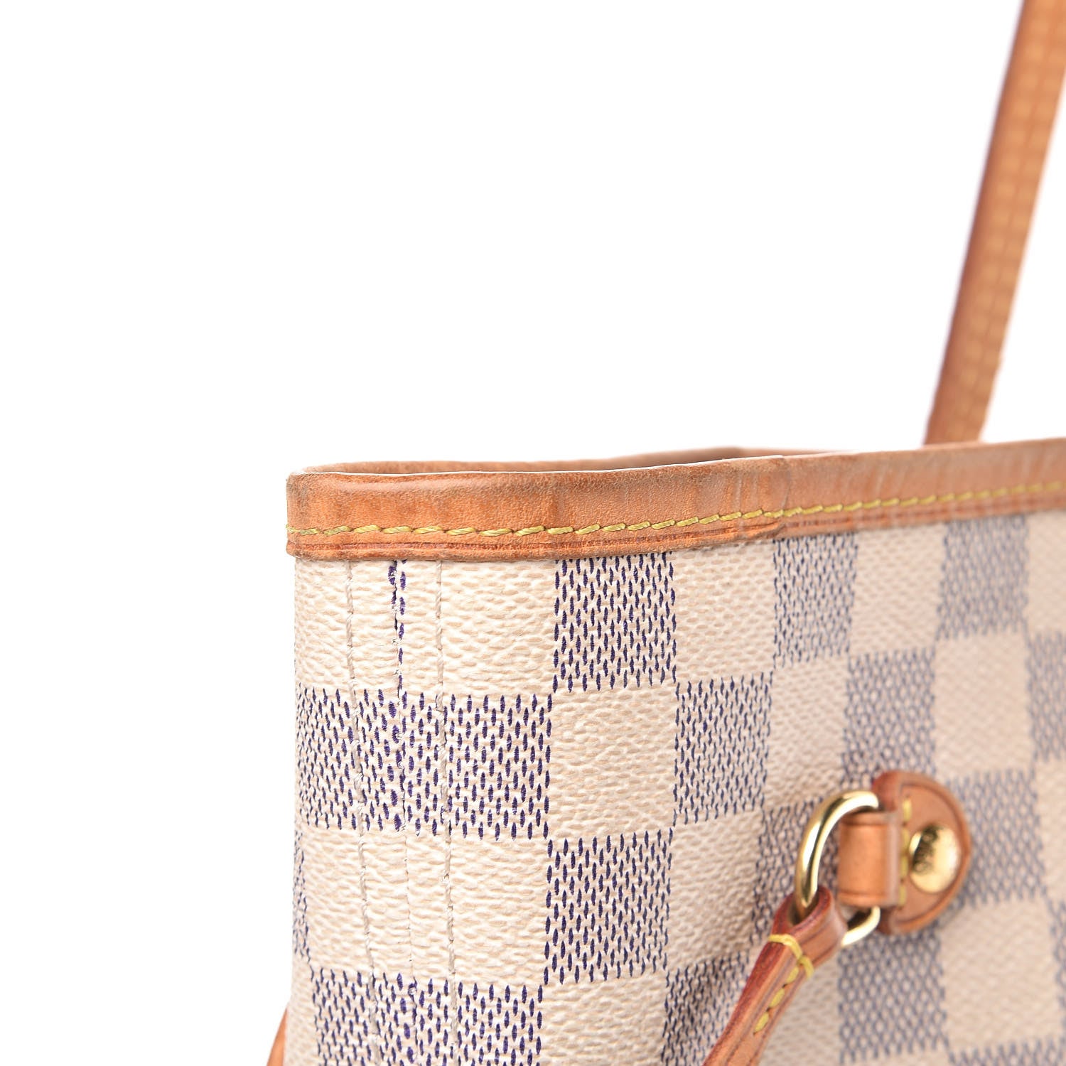 Louis Vuitton Damier Azur Neverfull MM 23 of 25