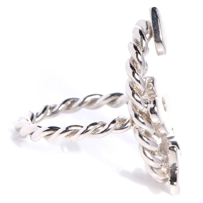 Louis Vuitton Sweet Monogram Coeurs Ring 6 White 4 of 5