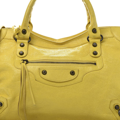 Balenciaga Agneau Classic Hardware City Curry 20 of 20