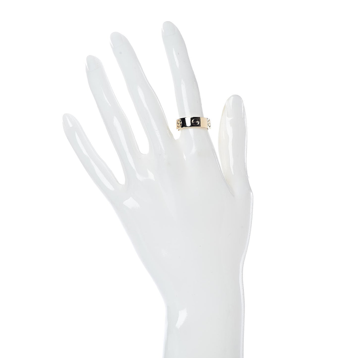 18K Yellow Gold 5.5mm LOVE Ring 52 6