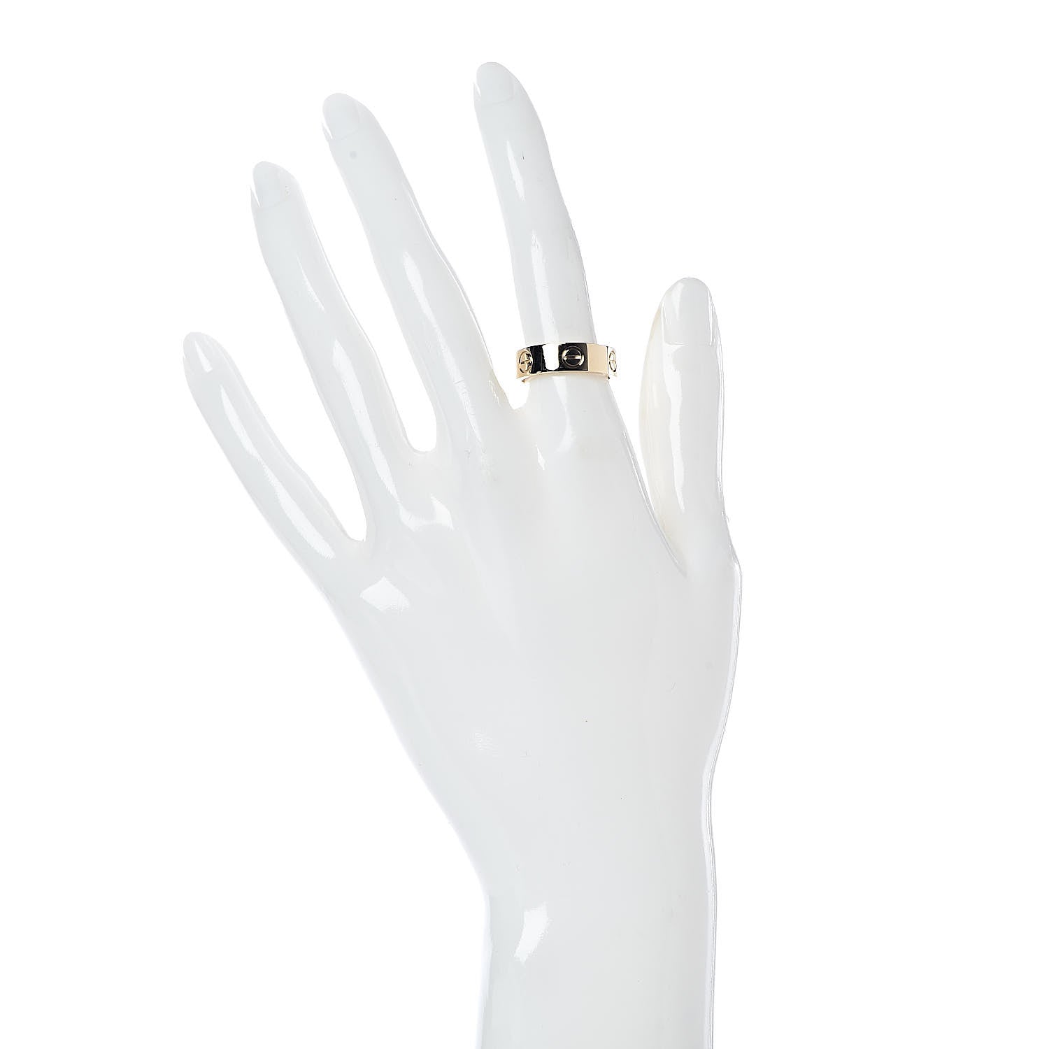 Cartier 18K Yellow Gold 5.5mm LOVE Ring 52 6 2 of 4