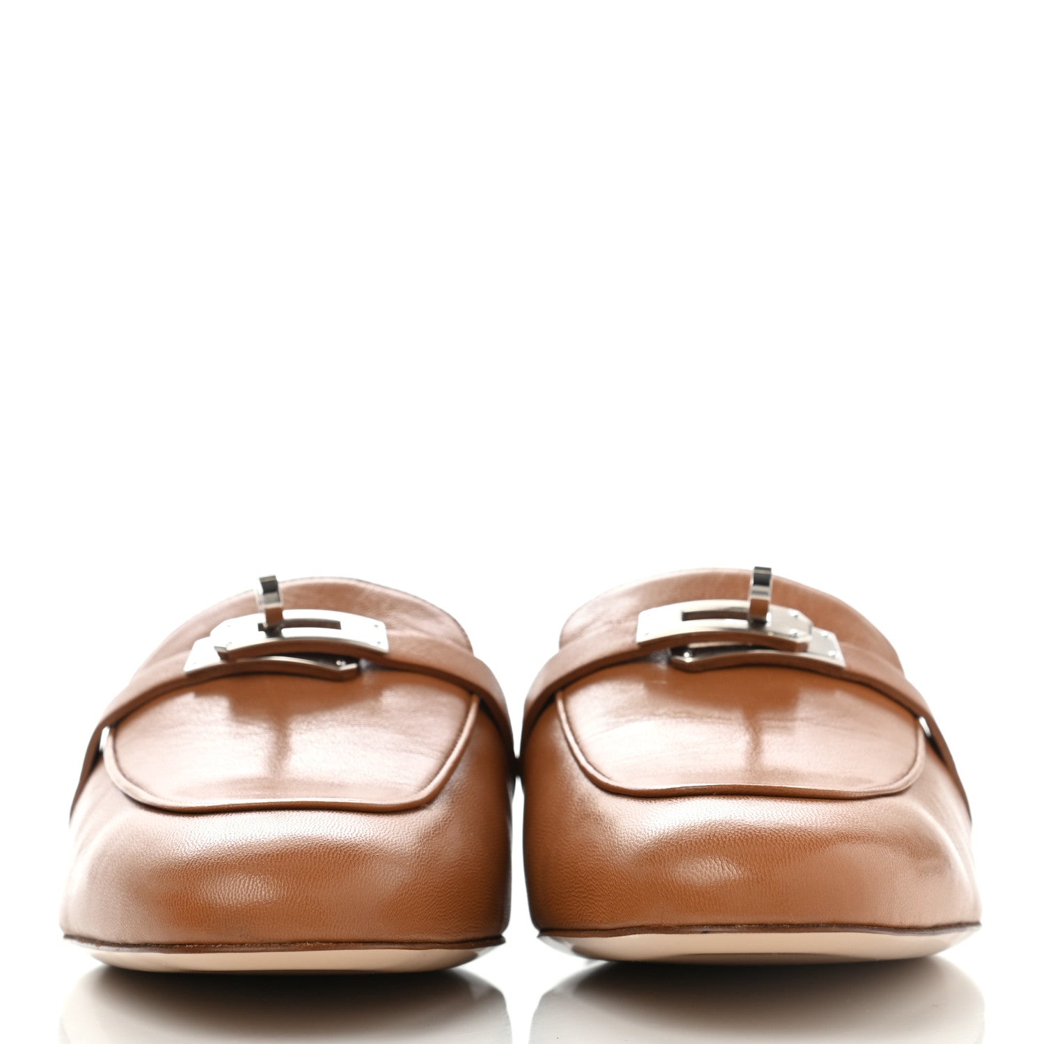 Hermes Goatskin Oz Mules 41 Palissandre 2 of 8