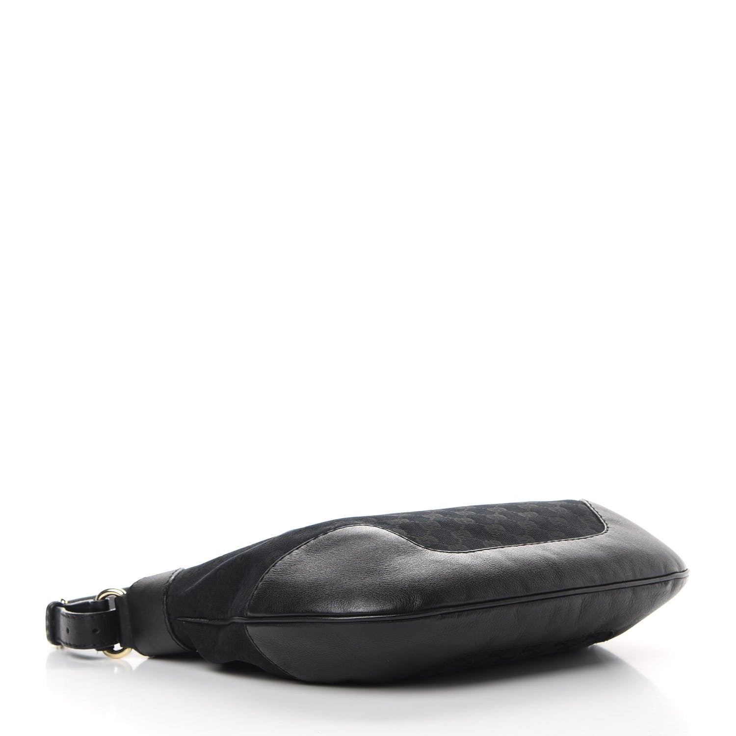 Gucci Monogram Medium Charlotte Hobo Black 4 of 10