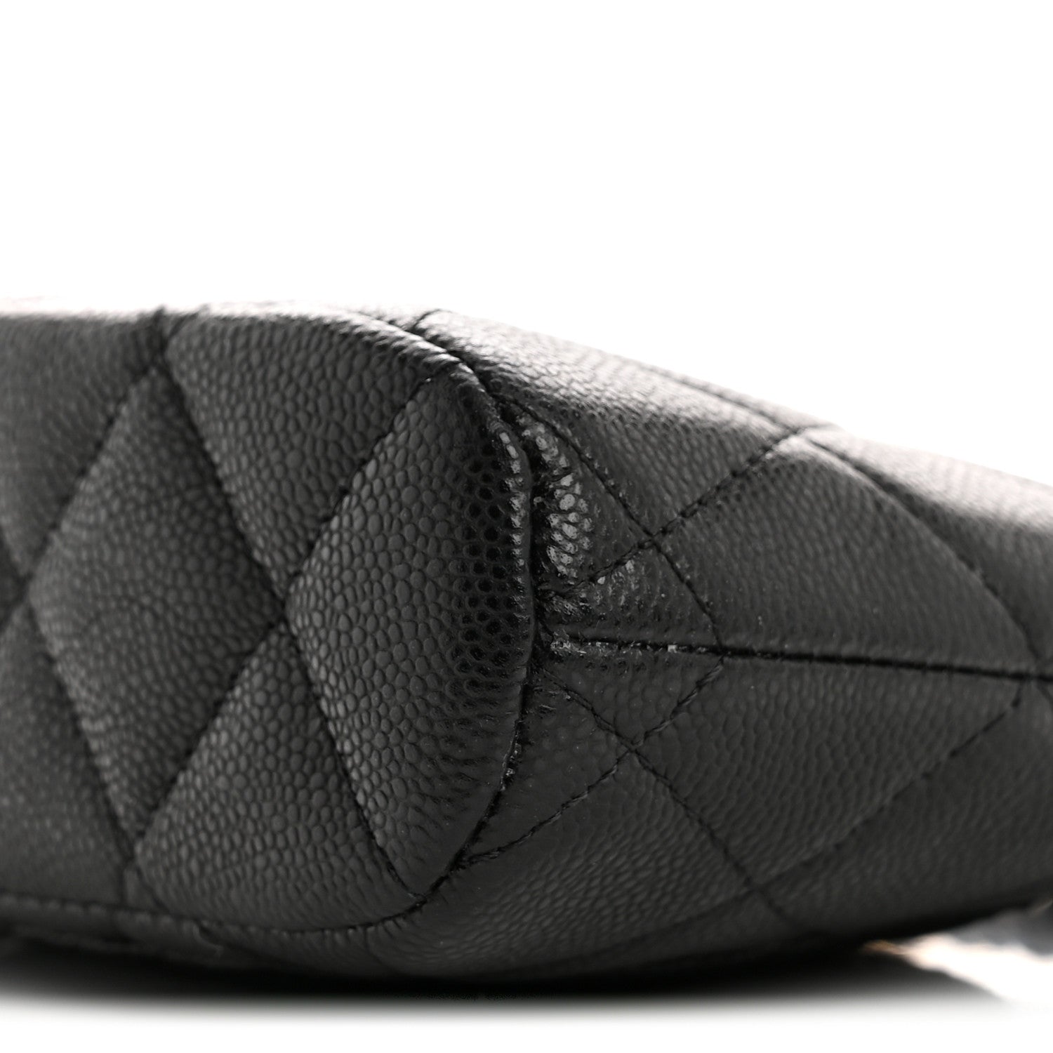 Chanel Caviar Quilted Classic Clutch With Chain Black 10 of 10
