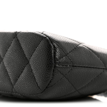 Chanel Caviar Quilted Classic Clutch With Chain Black 10 of 10