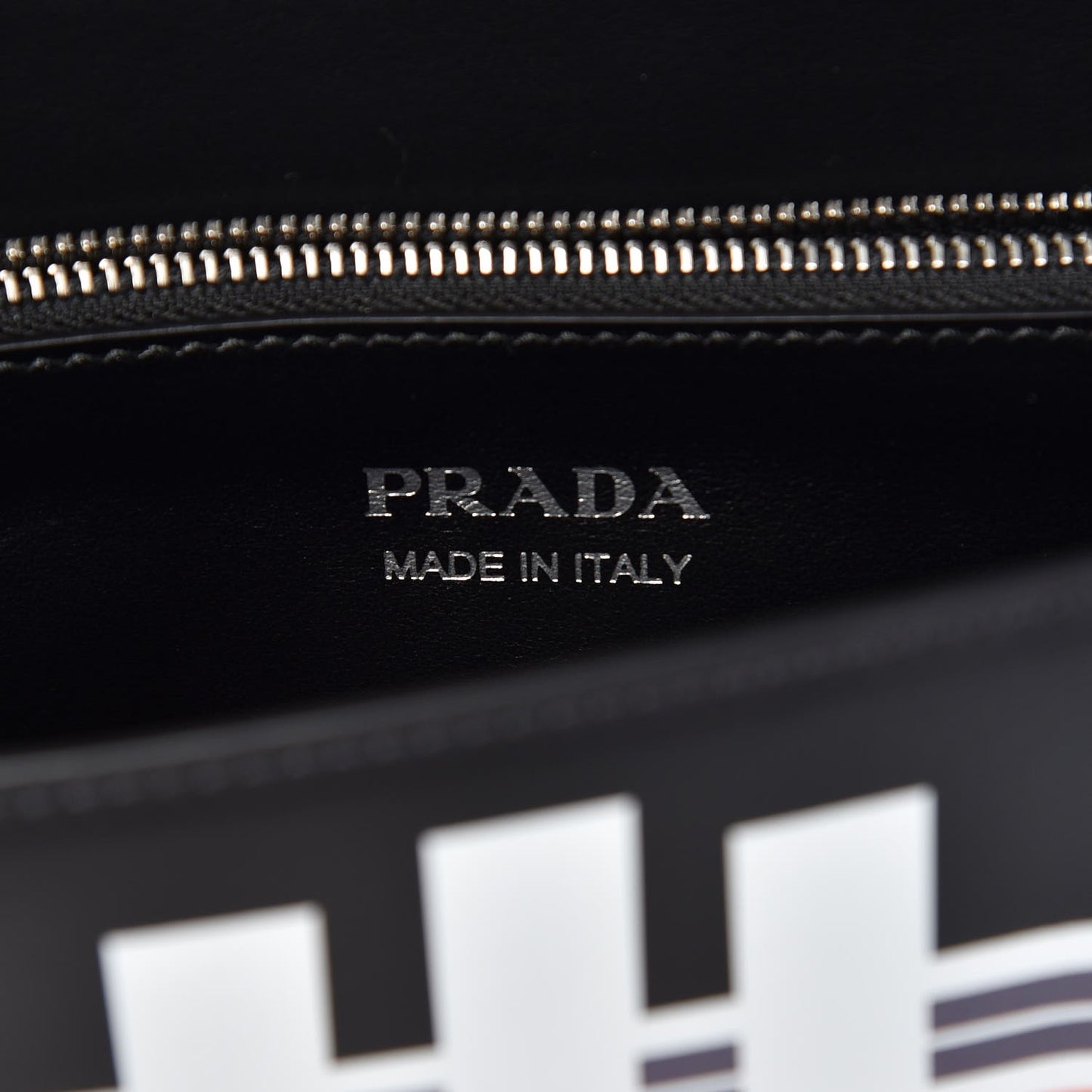 City Calfskin Saffiano Robot Large Elektra Shoulder Bag Black Papaya