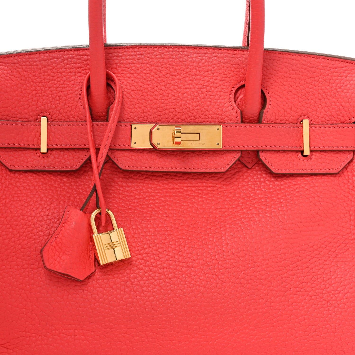 Hermes Togo Birkin 30 Rouge Pivoine 8 of 10
