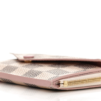 Louis Vuitton Damier Azur Recto Verso Card Holder Rose Ballerine 8 of 10