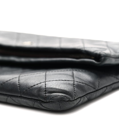 Chanel Lambskin Quilted CC Beauty Clutch Black 10 of 12